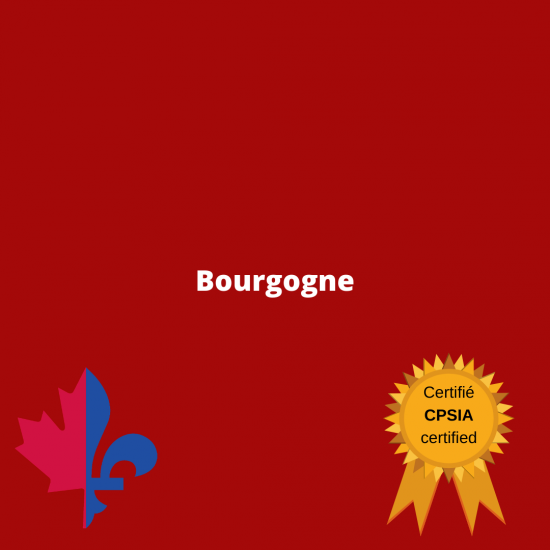 Plain pul - Burgundy - Made in Canada